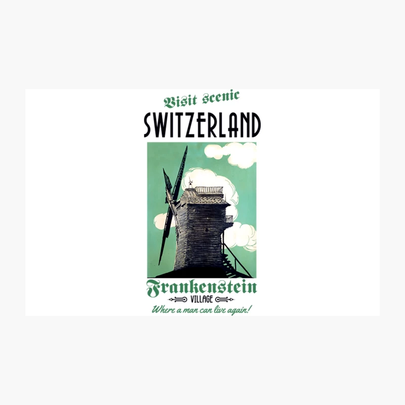 Frankenstein Travel Poster Travel Mug