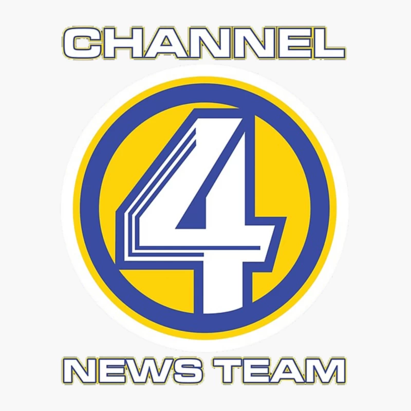 KVWN Channel 4 News Logo Cotton Tote Bag