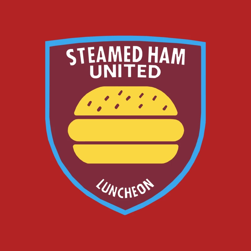 Simpsons / West Ham Parody - STEAMED HAM UNITED Male T-Shirt