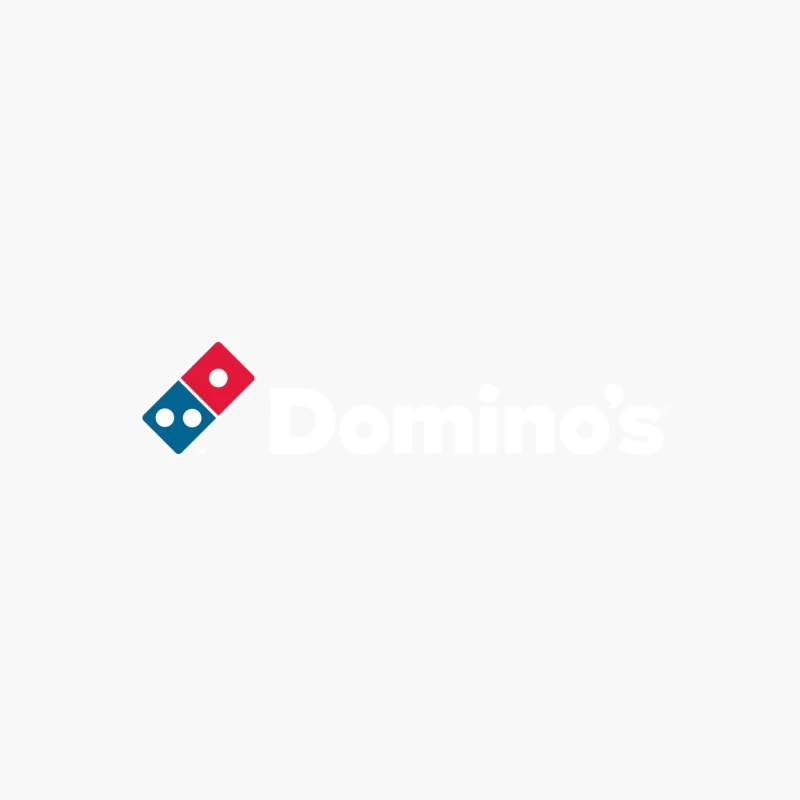 Domino's Pizza Minimalist Brand Logo Cotton Tote Bag