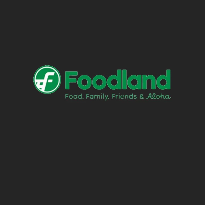 Foodland Supermarket: Hawaiian Grocery Chain with Green Logo and Aloha Spirit Male Pullover Sweatshirt