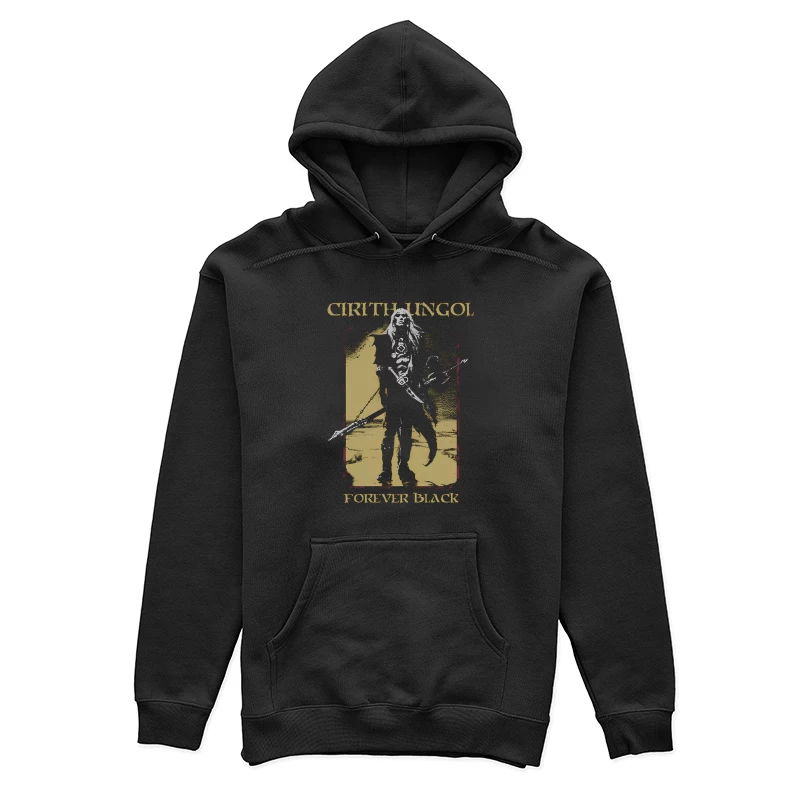 Cirith Ungol Forever Black Female Pullover Hoodie