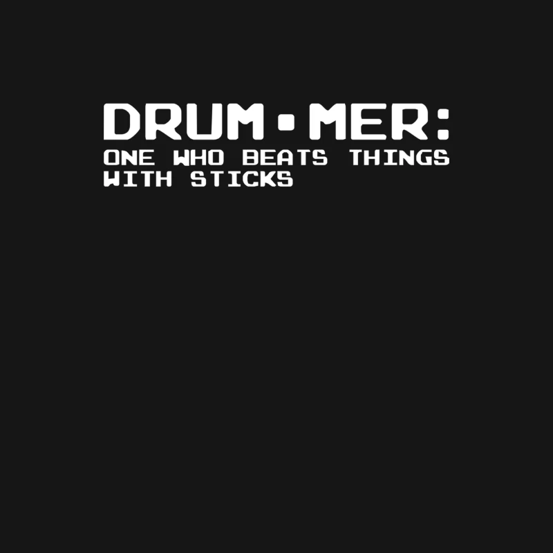 Definition Of A Drummer Female Long Sleeve T-Shirt