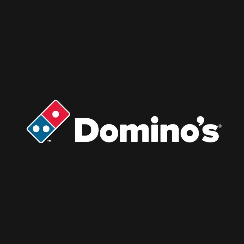 Domino's Pizza Minimalist Brand Logo Mouse Pad