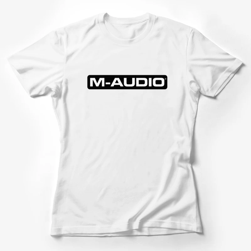 M-Audio Professional Audio Equipment Brand Logo Female T-Shirt