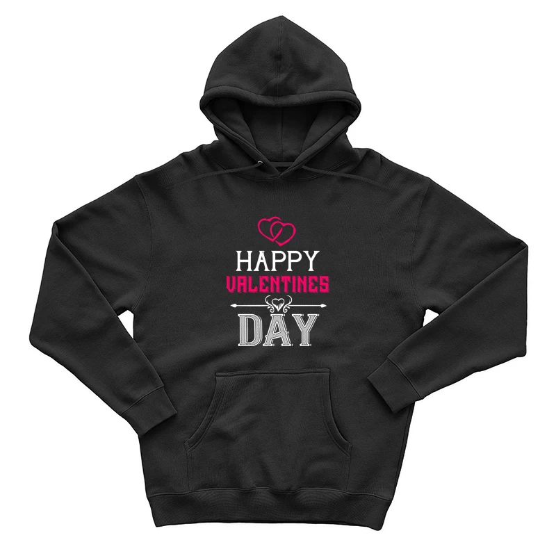 Carte de Saint-Valentin avec coeurs Homme Sweat à capuche