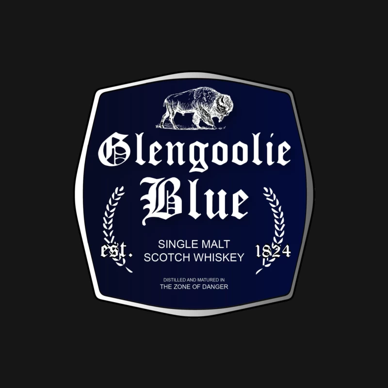 Glengoolie Blue Male Long Sleeve T-Shirt