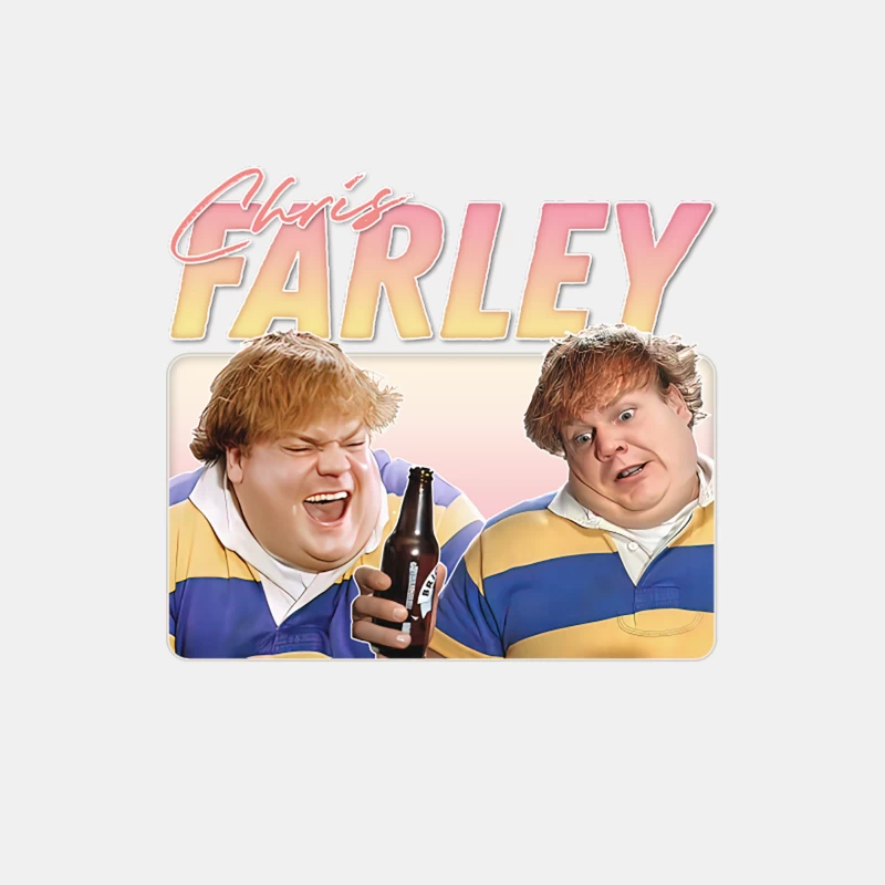 Chris Farley  Retro 90s Aesthetic Design Male Tank Top