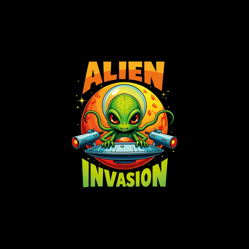 Retro Pixel Alien Invasion – Vibrant 8-bit Extraterrestrial Style! iPhone Case