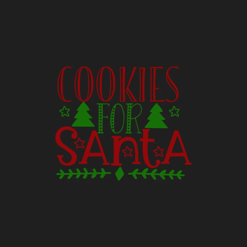 Décoration de Noël : Biscuits pour le Père Noël Homme Débardeur