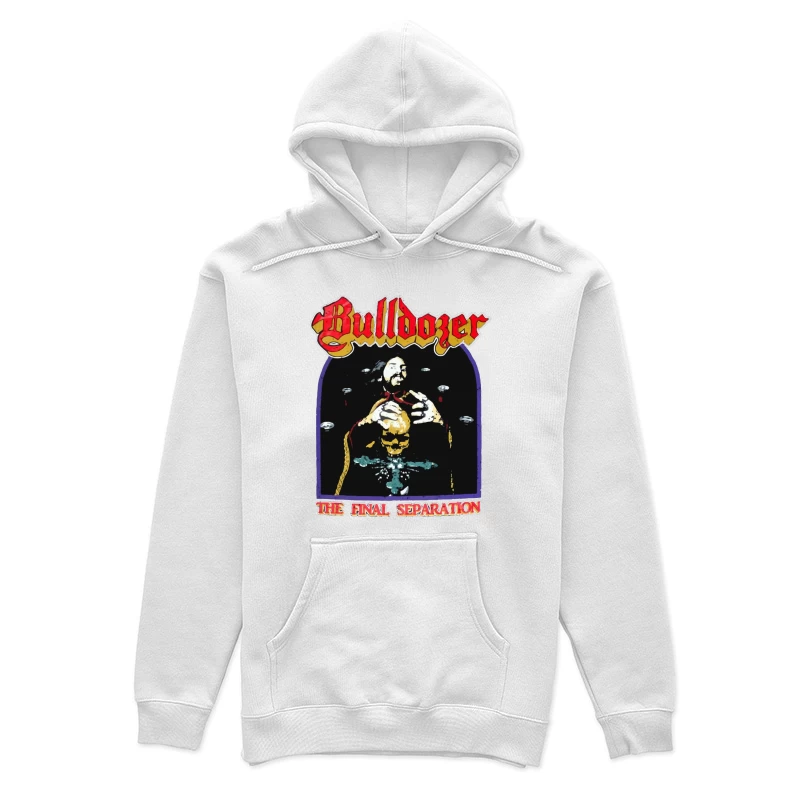 Bulldozer - The Final Separation Metal Album Cover Art Female Pullover Hoodie