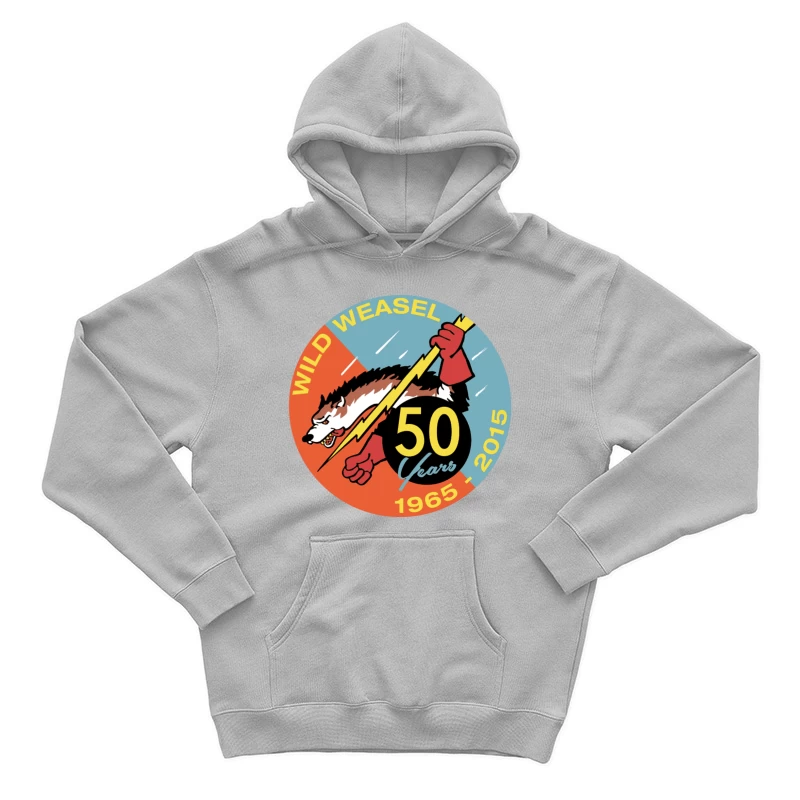 Wild Weasel 50 Years Male Pullover Hoodie