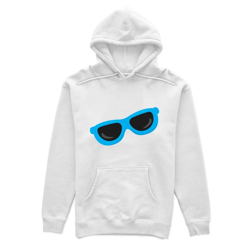 Lunettes de soleil bleues Femme Sweat à capuche