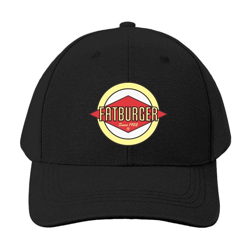 Fatburger Restaurant Classic Logo Design Since 1952 Baseball Cap