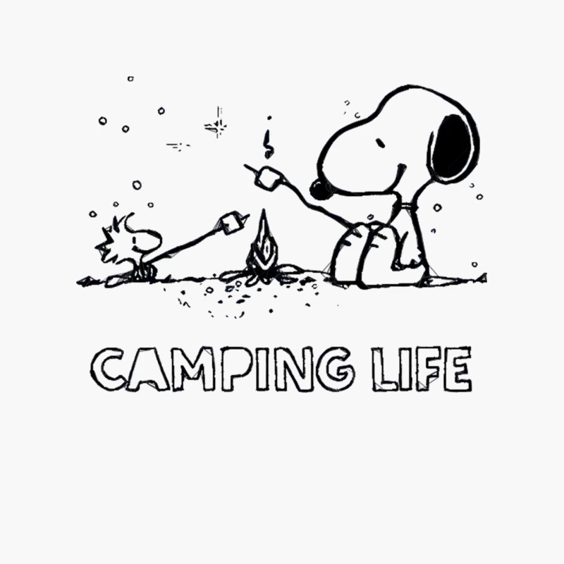 Camping Life - Awesome Camper Gift Idea Cotton Tote Bag