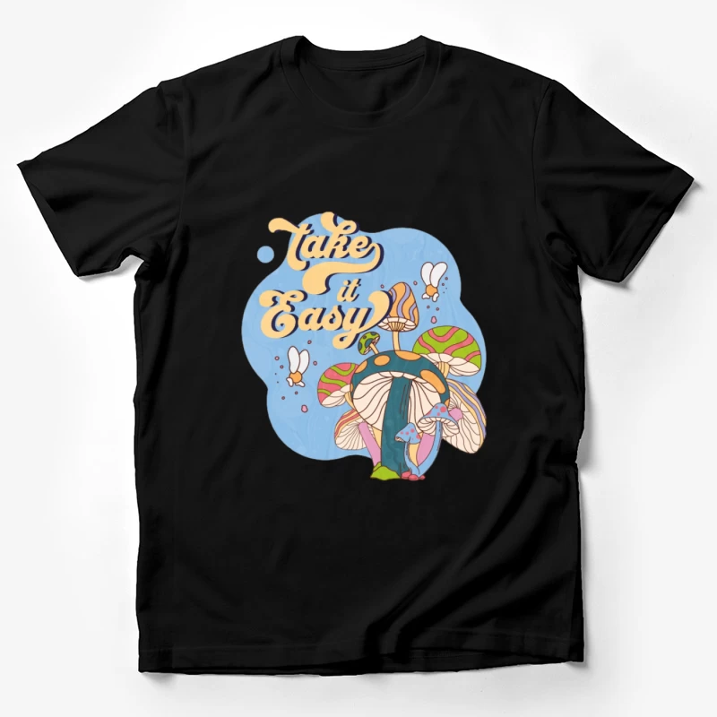Prenez-le facilement avec des champignons et des abeilles Homme T-Shirt