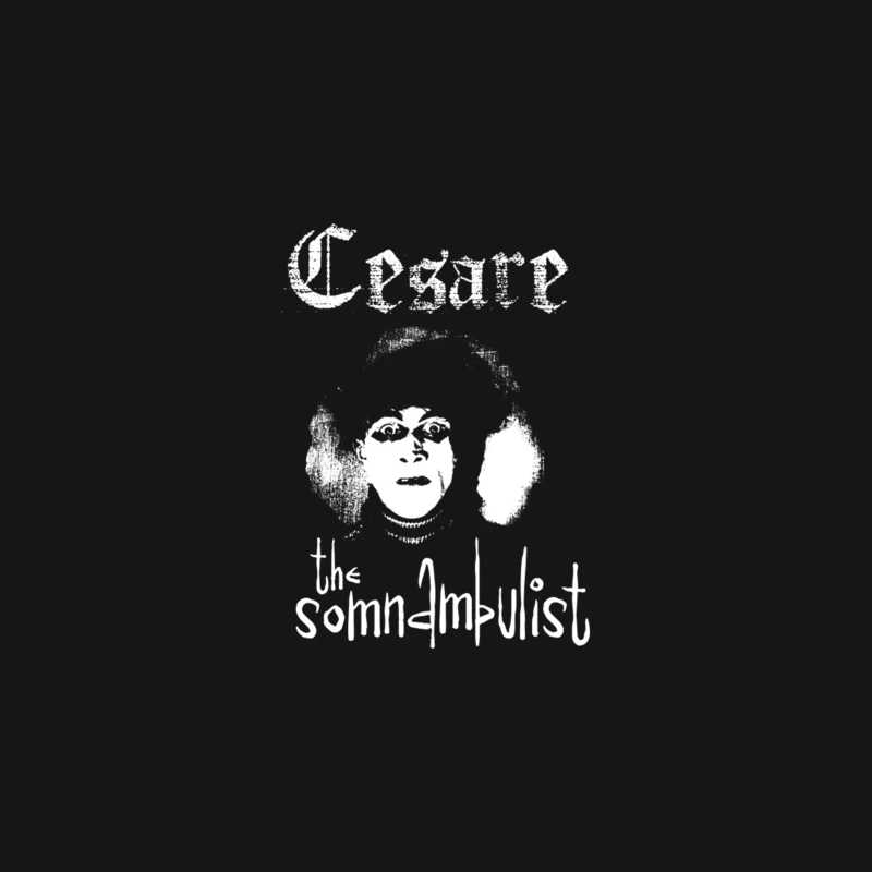 Cesare the Somnambulist from the Cabinet of Dr. Caligari Desk Mat