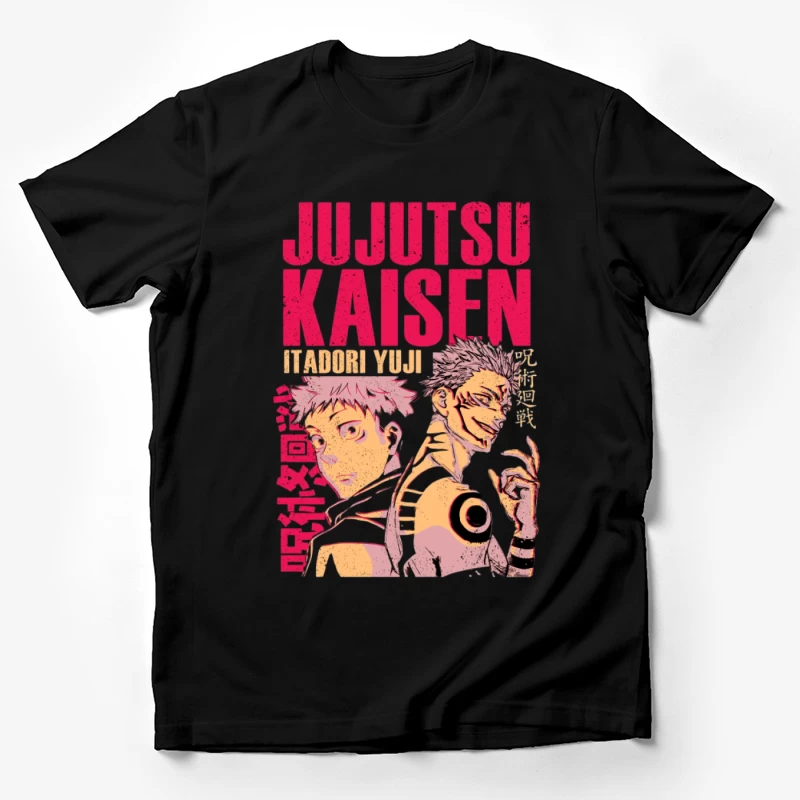 Jujutsu Kaisen Charaktere Yuji Itadori und Sukuna Herren T-Shirt