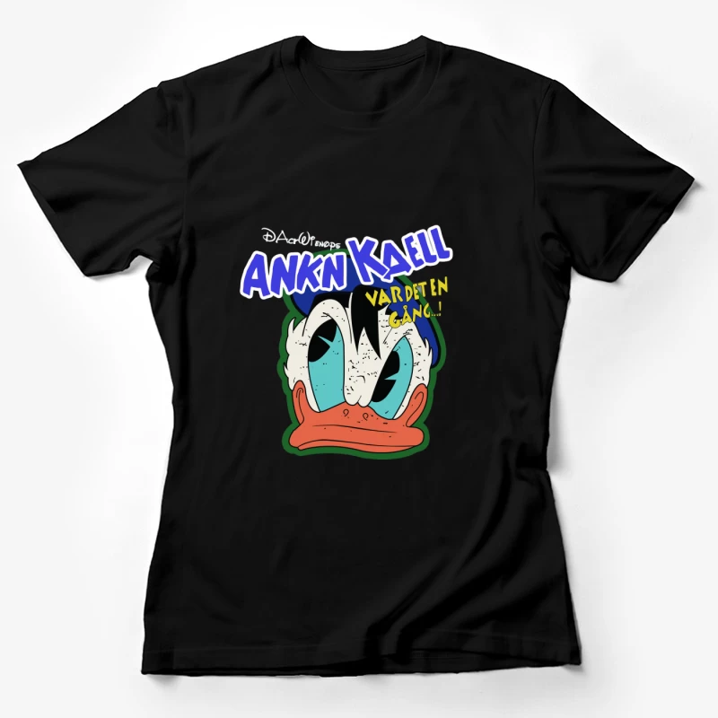 Donald Duck Comic Kunst Damen T-Shirt