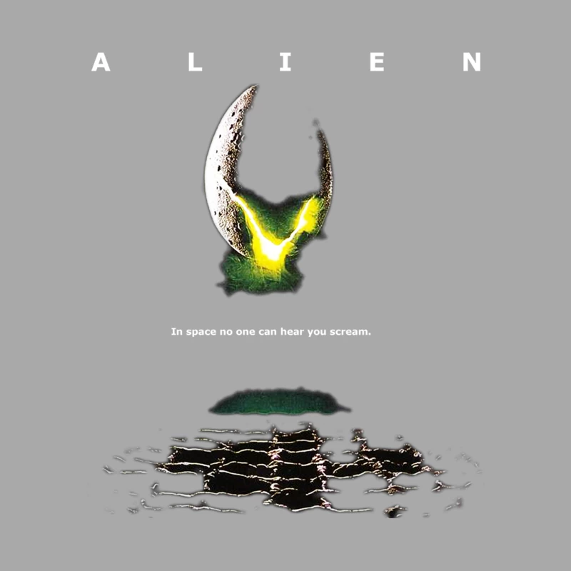 Alien Movie Egg Poster Female Pullover Hoodie