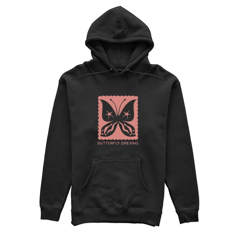 Schmetterlingstraum-Design Damen Pullover Hoodie