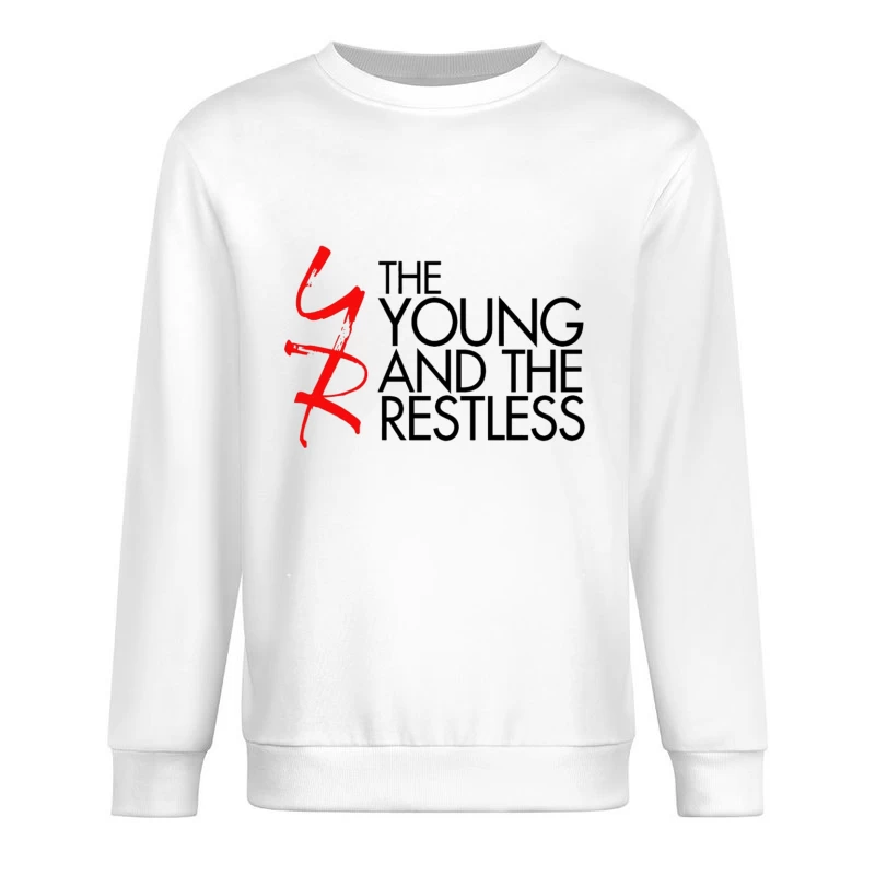 The Young and the Restless TV Show Logo Design Male Pullover Sweatshirt