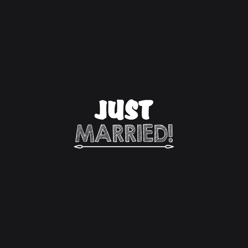 Affiche Just Married Femme Sweat à capuche