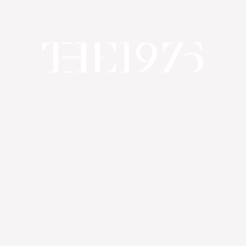 THE 1975 BLACK Male T-Shirt