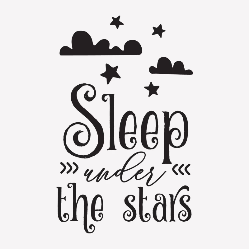 Dormir sous les étoiles Femme T-Shirt