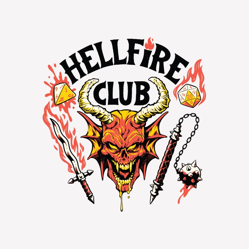 Hellfire Club Logo Design Female T-Shirt