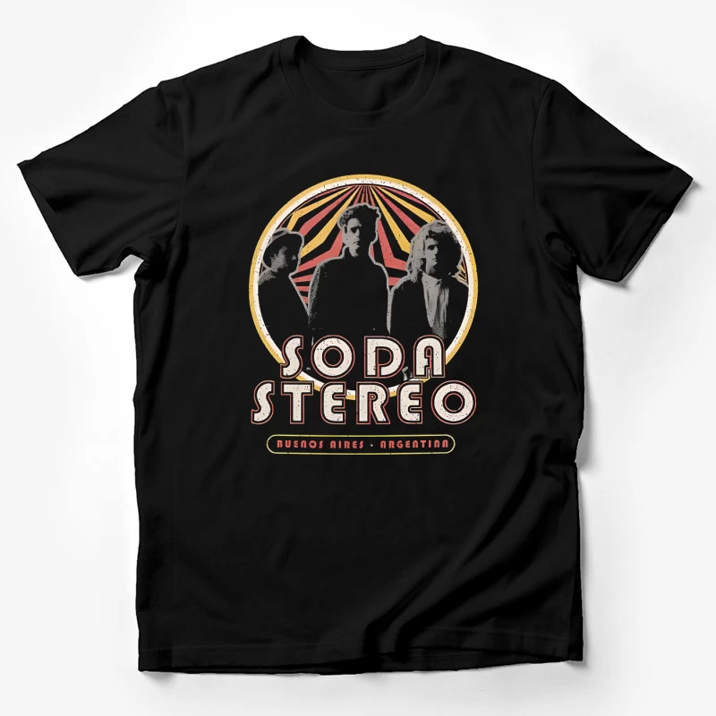 Soda Stereo Tour Male T-Shirt