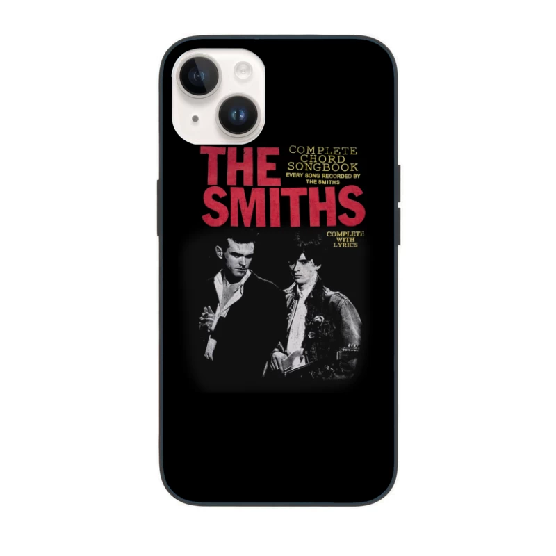 The Smiths Complete Chord Songbook with Lyrics - Vintage Band Photo Cover iPhone Case