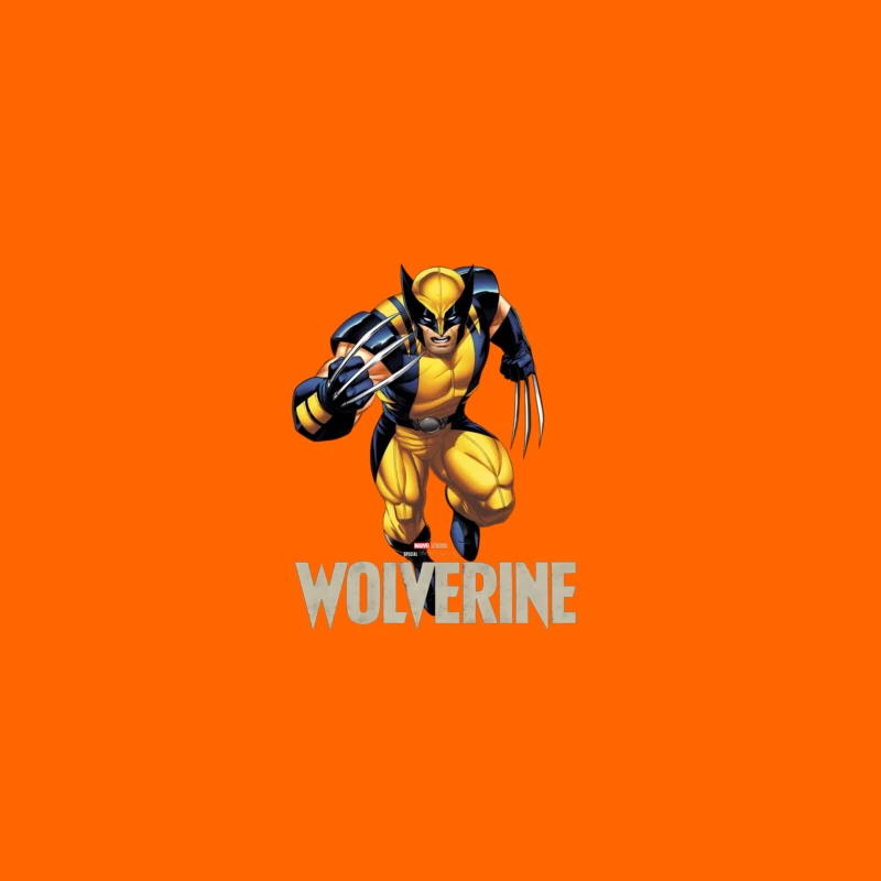 Wolverine Comic Character Desk Mat
