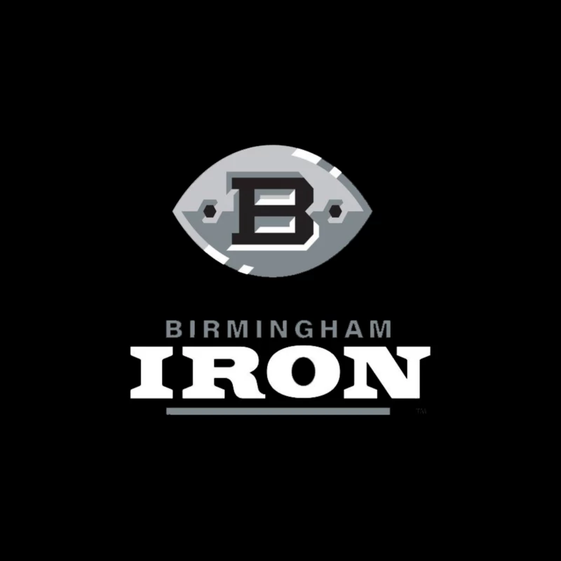 Birmingham Iron AAF Football Tapestry