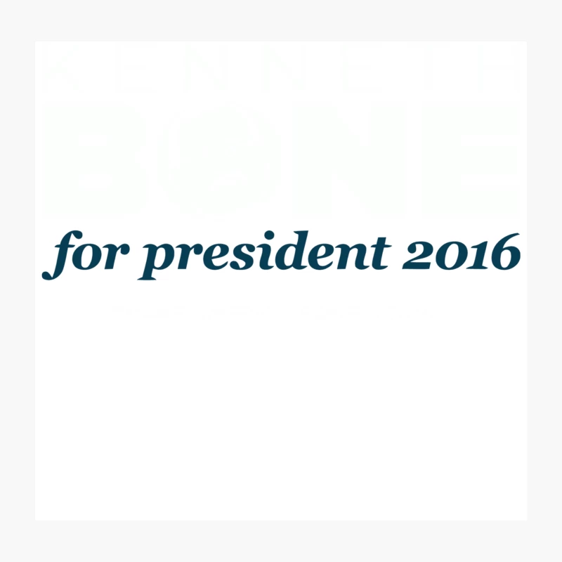 Presidential Campaign Slogan for 2016 Election Throw Pillow