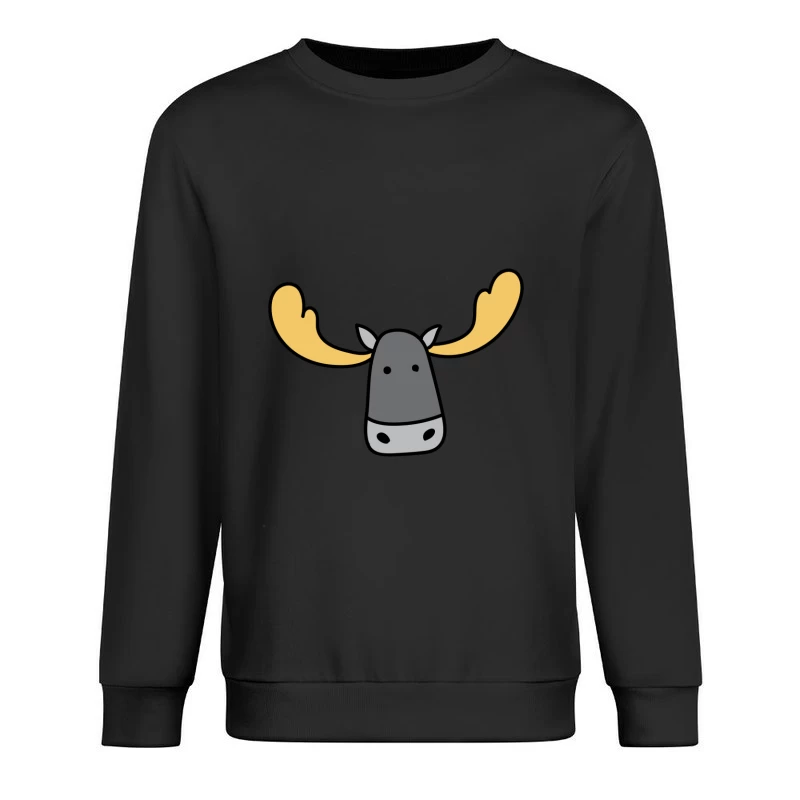 Visage de cerf élaboré Homme Sweat-shirt à enfiler