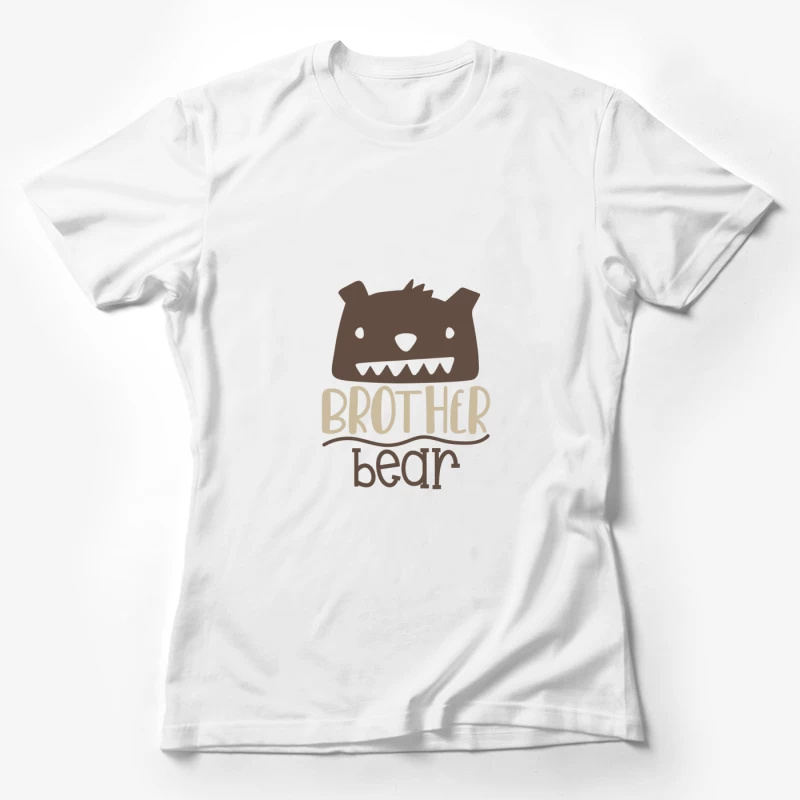 Illustration de Frère Ours Amusant Femme T-Shirt