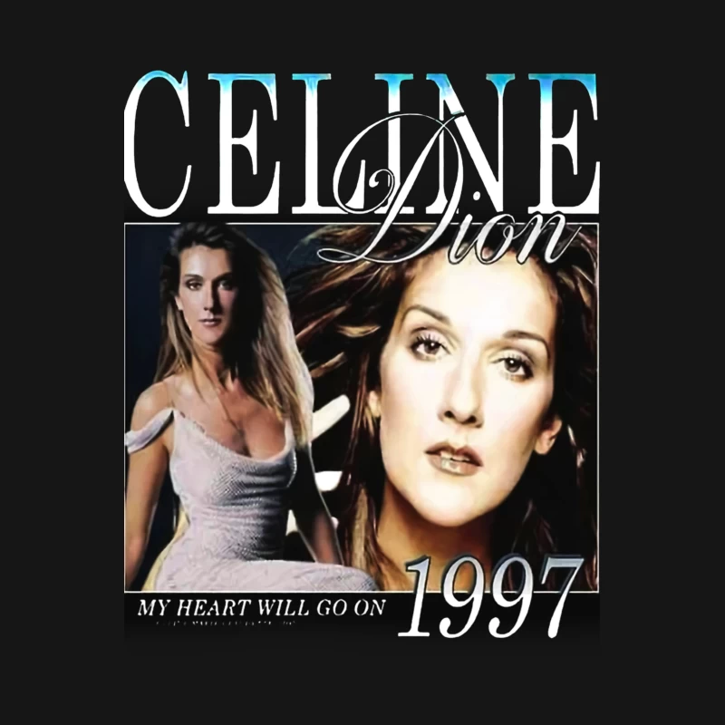 Celine Dion's Iconic 1997 Album Female T-Shirt