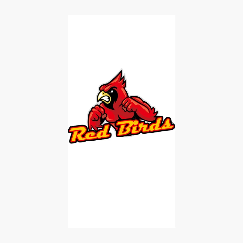 Red Birds iPhone Case