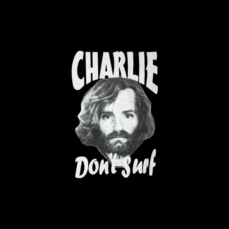 Charlie Don't Surf v2 Throw Pillow