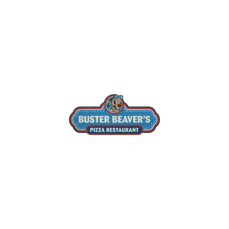 Buster Beaver's Pizza Restaurant iPhone Case