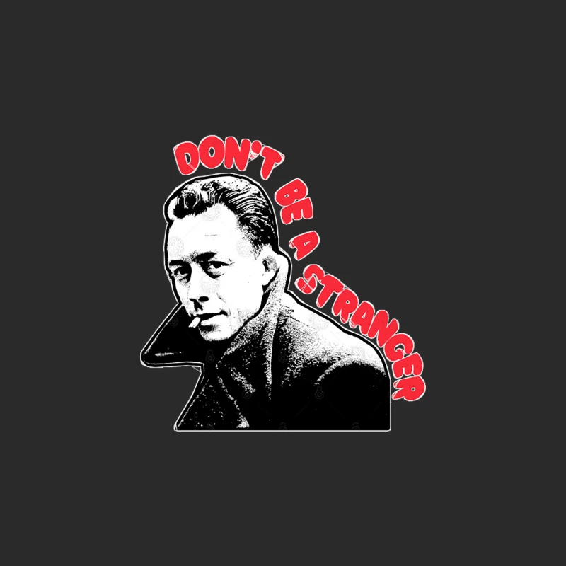 Albert Camus - Don_t Be a Stranger  Fanart Design Baseball Cap