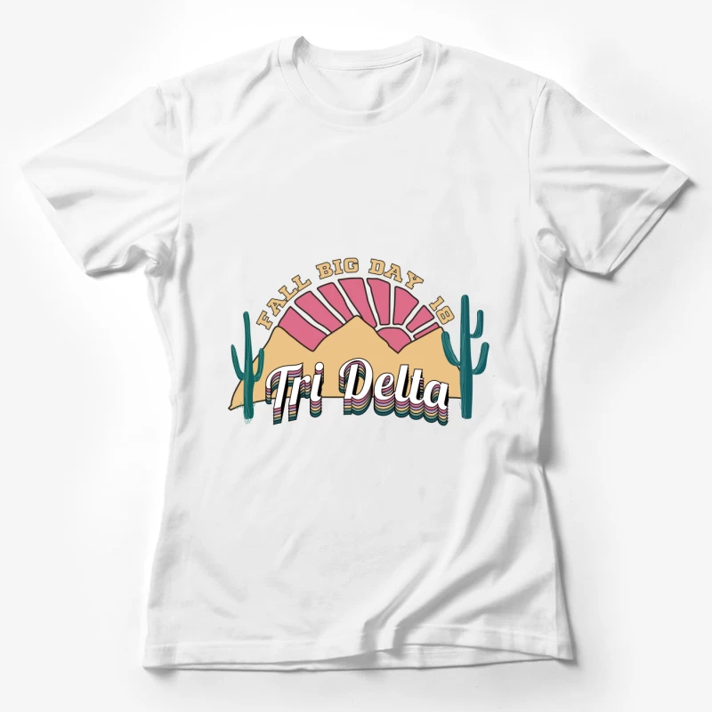 Tri Delta Herbst-Event 18 Damen T-Shirt