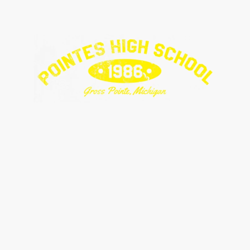 Pointe High School 1986, distressed Cotton Tote Bag