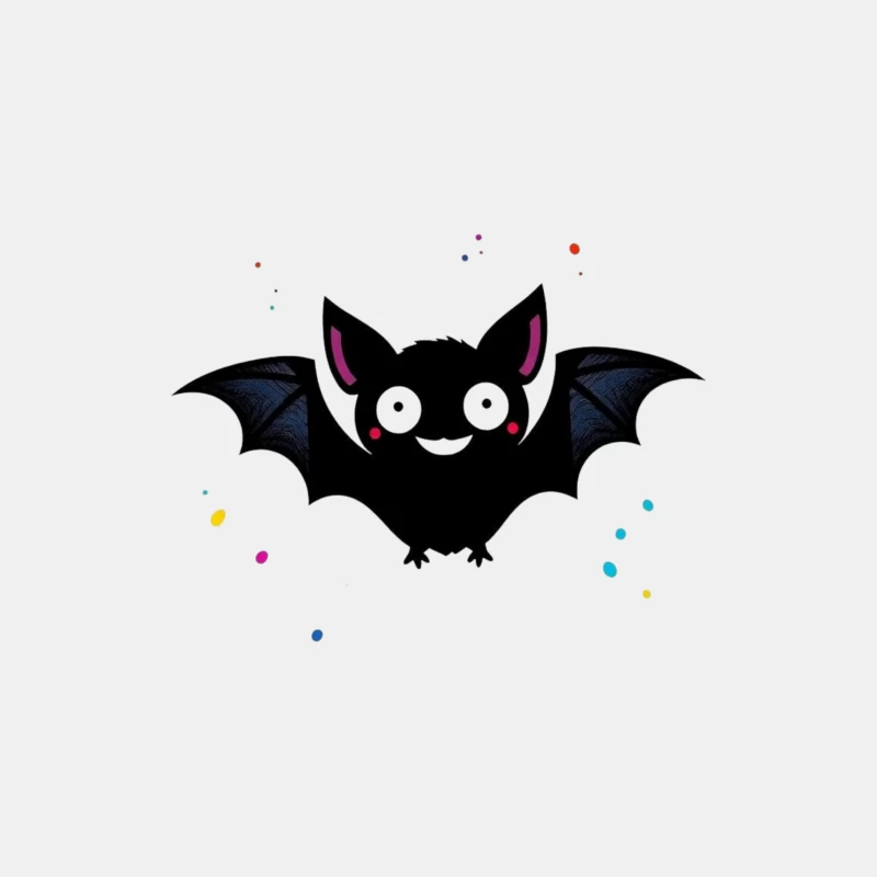 Cute Cartoon Bat Male Tank Top