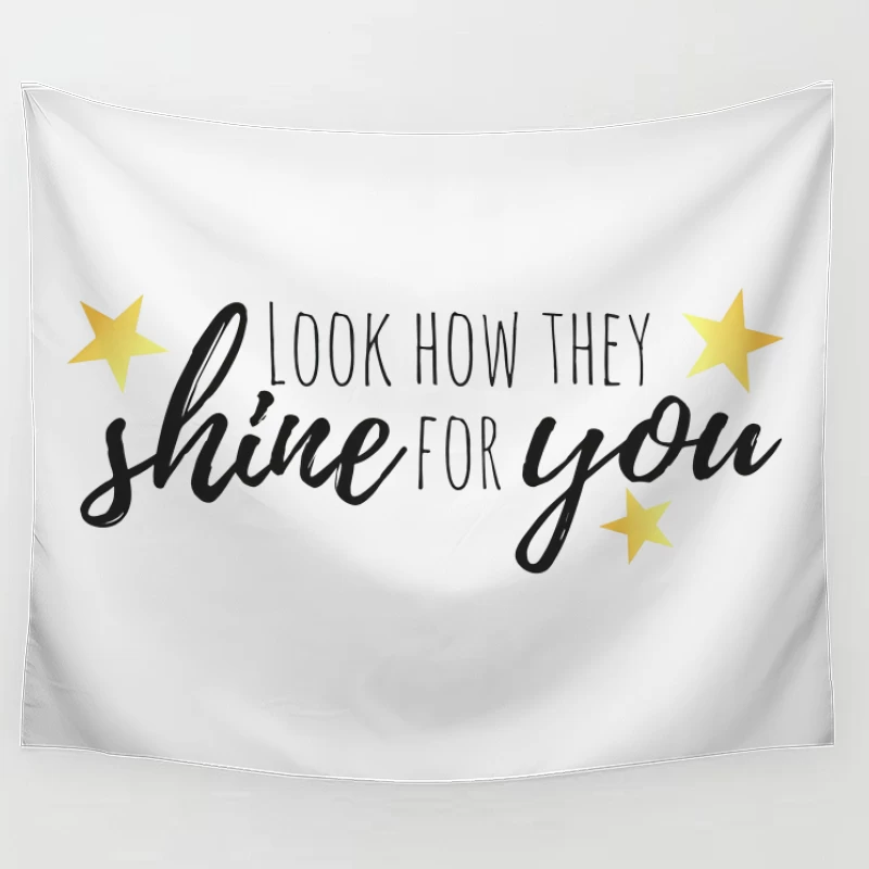 Coldplay Shine For You Tapestry