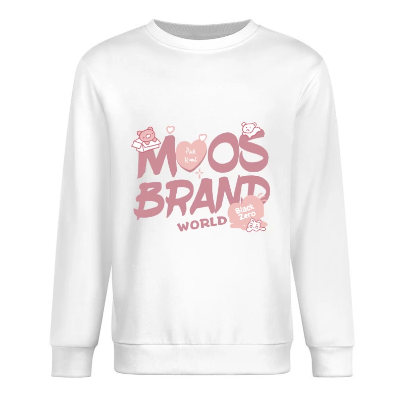 MOS BRAND Welt Design Herren Pullover Sweatshirt