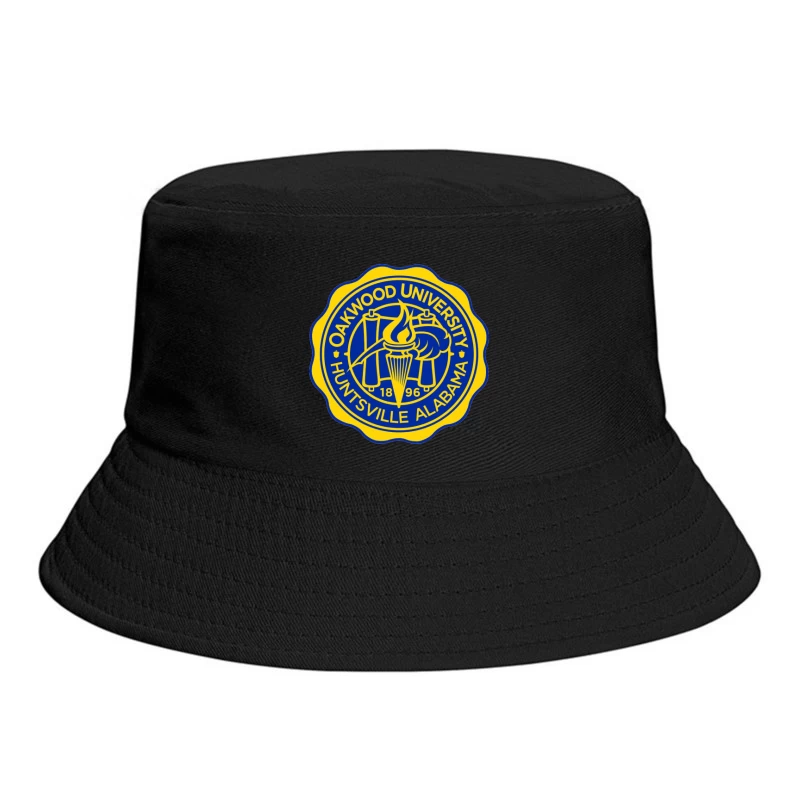 Official Seal of Oakwood University in Huntsville, Alabama Bucket Hat