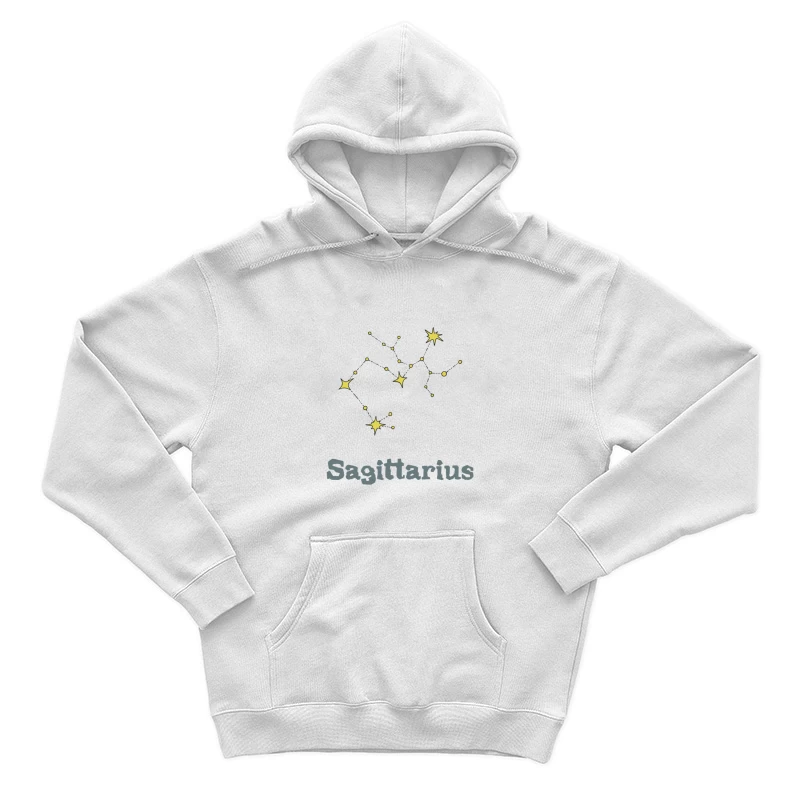 Sagittarius Sternzeichen Illustration Herren Pullover Hoodie