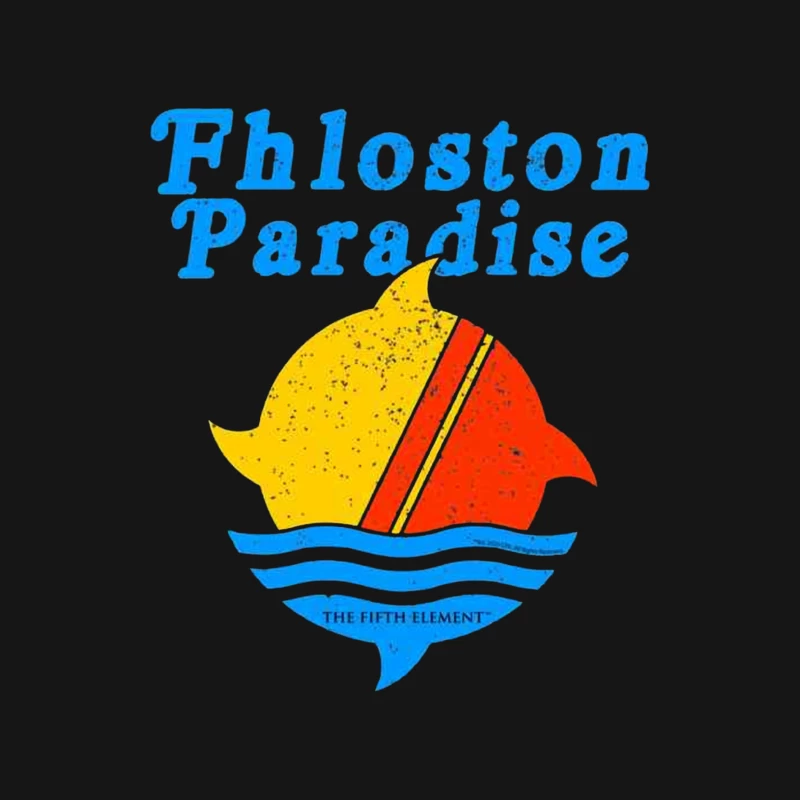 Fhloston Paradise Retro Logo Male Long Sleeve T-Shirt